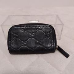 希少 正規品 GUCCI グッチ コインケース 折り財布 ブラック レザー 2025年最新】グッチ コインケースの人気アイテム - メルカリ