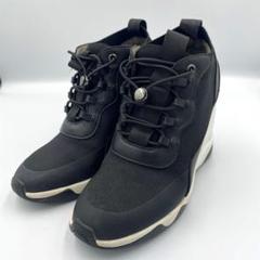 最新最全の 良品✨プラスダイアナ ヒールアップスニーカー ウェッジソール 靴