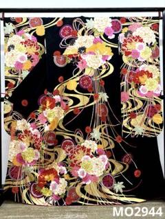 振袖 豪華 ラメ刺繍 金彩 紋意匠 身丈162cm 撥水加工済