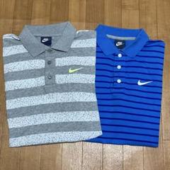 2枚セット NIKE ボーダー ポロシャツ ゴルフウェア ローリー・マキロイ