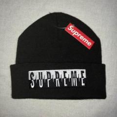 【新品】Supreme ニット帽 ダークブラウン