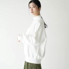 THE SHINZONE シンゾーン 前V スウェット ハイネック トレーナー THE SHINZONE シンゾーン 前V スウェット ハイネック トレーナー