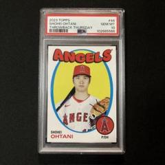 大谷翔平 2021 Topps Now 677 鑑定品 PSA 10 カード On-Card Auto /10 - Shohei Ohtani 2021 MLB TOPPS NOW Card