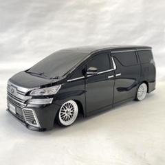 トヨタ ヴェルファイア ラジコン カスタム 模型 BBS ブラック 黒