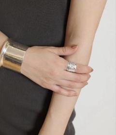 Manon Jewelry マノン ジュエリー Feather リング 16号