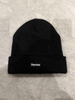 supreme mohair beanie black 極美品　即発送可能 Supreme 破格破格破格 - メルカリ