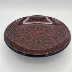 菓子器　蒟醤塗　茶道具　隆之　茶道 Amazon.co.jp: 茶道具 蒟醤塗 キンマ塗 棗 合わせ箱 V 7382