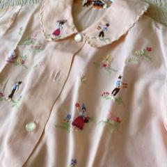 【刺繍ブラウス】 ベビー服　7月末まで