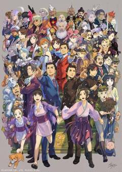 大逆転裁判 逆転裁判20周年記念 キャラファイングラフ 塗和也