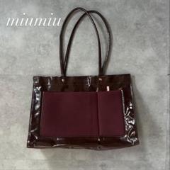 最終お値下げ♡【良品】miu miu ♡トートバッグ org.jpg