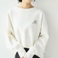 Aimeine》ロゴニットスウェット