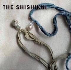 未使用 THE SHISHIKUI パールストーン リボン ネックレス シシクイ