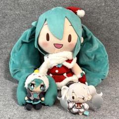 初音ミク ぬいぐるみ マスコット クリスマス ふわぷち しゅうまい君