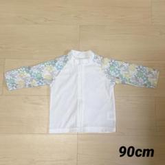 ✨ ラッシュカード 水着 長袖 花柄 カラフル 90cm