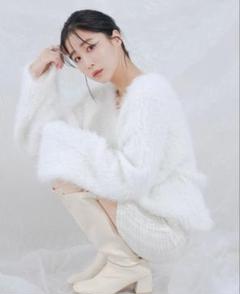 qumerry. シャギー　ニット　ワンピースのサムネイル