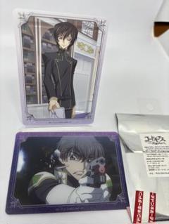 コードギアス　反逆のルルーシュ　ミニクリアカードコレクション　ルルーシュ　スザク