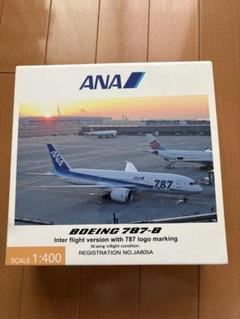 ANA 【新品・未使用】1/400スケール 787-8 エアプレーン台なし ANA Boeing 787-8 1/400 スケール - メルカリ
