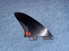 FCS H4 LARGE サーフボードフィン ブラック　センター