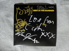 ダムド　直筆サイン入りCD　The Damned 2025年最新】THE DAMNED サインの人気アイテム - メルカリ
