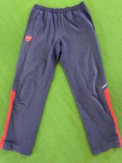 UNDER ARMOUR XL スポーツパンツ ネイビー/レッド　秋冬