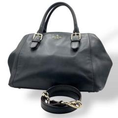 ✨美品✨　ケイトスペード ショルダーバッグ　レザー　2way 黒　ブラック