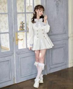 LIZLISA 半袖メッセージリボンツイードセットアップ ピンク完売入手困難 メッセージリボンツイードセットアップ ｜ LIZ LISA（リズリサ