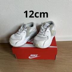 12cm NIKE AIR ホワイト グレー ベビーシューズ