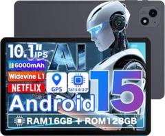 タブレット 10インチ 16GB128GB Android15 Wi-Fiモデル