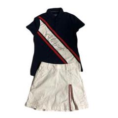 TOMMY HILFIGER ポロシャツ スカートセット S