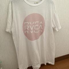 RVCA グラフィックプリント Tシャツ ホワイト　日の丸