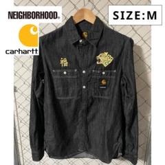 NEIGHBORHOOD刺繍デザイン デニムシャツ Lサイズ 2025年最新】ネイバーフッド デニムシャツの人気アイテム - メルカリ