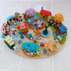 ☆激レア☆未使用美品☆ディズニートゥーンタウン ジオラマ フィギュア 1701)ディズニー トゥーンタウン・ジオラマフィギュア 揃い