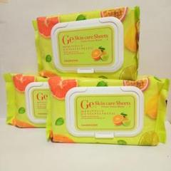 Geスキンケアシート シトラスエクストラモイスト 60枚 3個セット