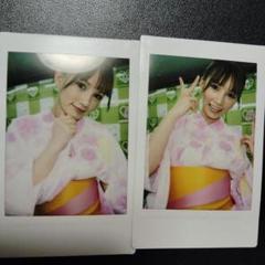 Rayアイドル 浴衣 ポラロイド写真 2枚セット