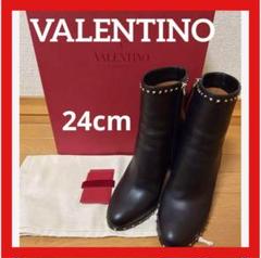 【✨美品✨】Valentino ショート丈 ブーツ ロックスタッズ