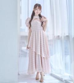 ロゼミューズ RoseMuse jacquard check dress ピンク Rosemuse ロゼミューズ Jacquard check dress ピンク - メルカリ