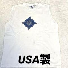 adidas タンクトップ　USA製　90s 希少ロゴ　Mサイズ　アメリカ古着