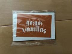 go!go!vanillas ステッカー