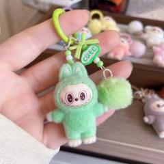 ラブブ　マカロン　グリーン ラブブ THE MONSTERS ぬいぐるみ マカロン ポップマート