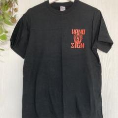 HANDSIGN オリジナル半袖Ｔシャツ黒　sizeＭ　廃盤品貴重　　美品