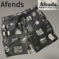 Afends アフェンズ モノトーンカラー ショートパンツ 水着 水陸両用
