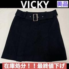 VICKY ミニスカート　黒色のサムネイル