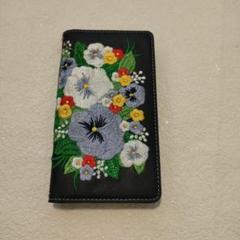 ❤未使用❤SC-02H SCV33 Galaxy S7 edge　ケース　刺繍