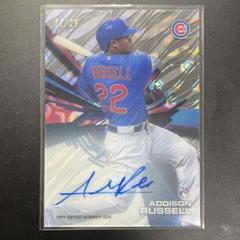 【最終価格】RC TOPPS2015 アディソン・ラッセル選手　直筆サインカードのサムネイル