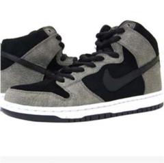 新品未使用 Nike Dunk SB High Clay Black White