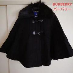 希少✨【バーバリーブルーレーベル】ポンチョ風ケープジャケットコート ノバチェック 2025年最新】BURBERRY BLUE LABEL レディース ポンチョ・ケープ