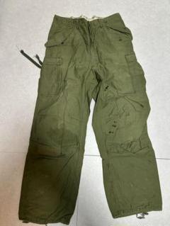 米軍ベトナム戦争タイガーストラップ迷彩パンツXSサイズアメリカ製希少品 米軍ベトナム戦争 戦闘服パンツ タイガーストライプ迷彩