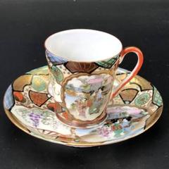 【訳あり】オールドニッポン 花紋 シュガーボウル クリーマー スミレ リンドウ