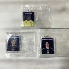 ふらっとめじるしアクセサリーサッカー日本代表ver.3こセット