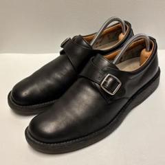 【美品】REGAL 防水 シングルモンク ドレスシューズ 革靴 26cm REGAL 【REGAL SHOES ORIGINAL 店舗限定販売商品 】シングル